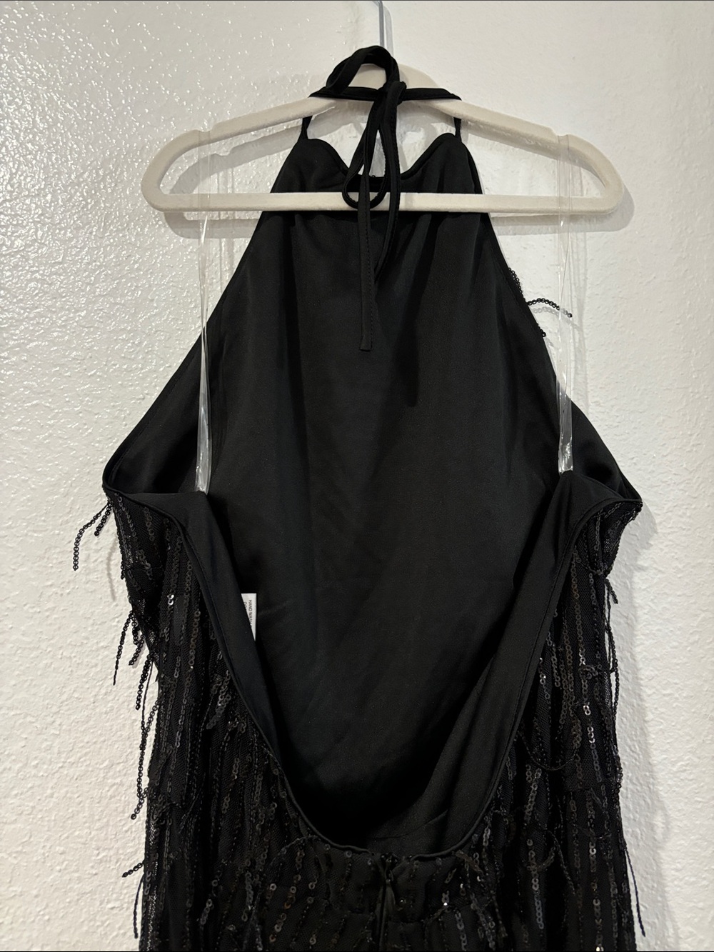 Fashion Nova Black Sequin Jumpsuit - Picture 7 of 7